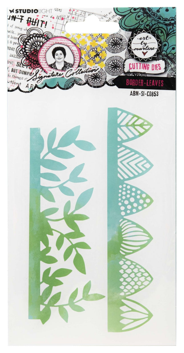 ABM Cutting Dies Border-leaves Signature Collection nr.853