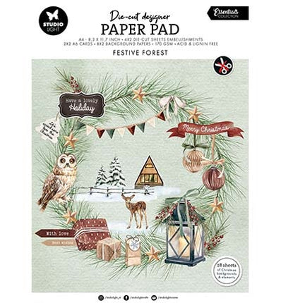 SL Die-cut Designer PP Festive Forest Essentials nr.219