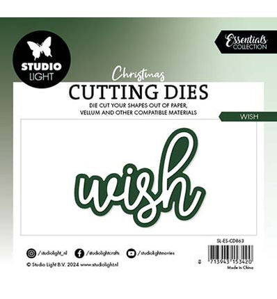 SL Cutting Dies Wish Essentials nr.863