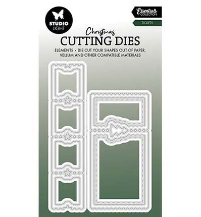 SL Cutting Dies Christmas Ticket Essentials nr.867