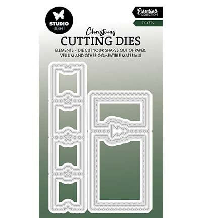 SL Cutting Dies Christmas Ticket Essentials nr.867