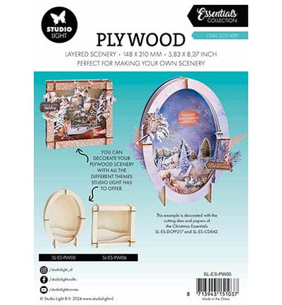 SL Plywood Oval scenery Essentials nr.05