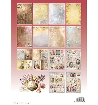 SL Die-cut Designer PP Romantic Christmas Essentials nr.216