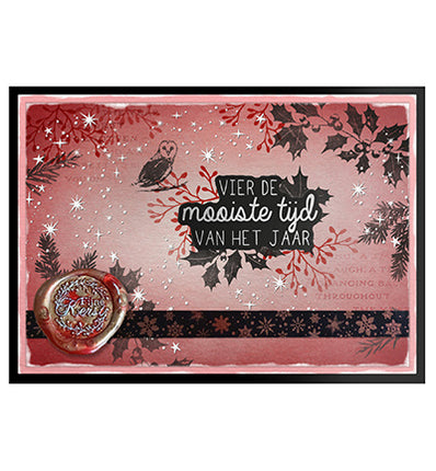 SL Clear Stamp Owl scenery Essentials nr.710