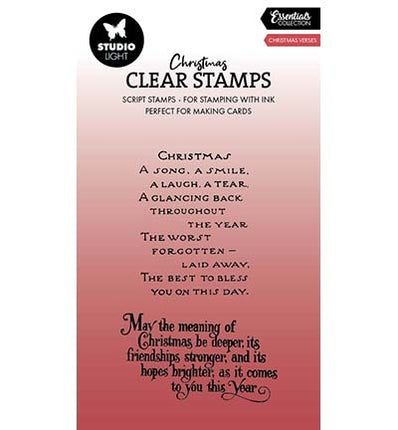SL Clear Stamp Christmas verses Essentials nr.713