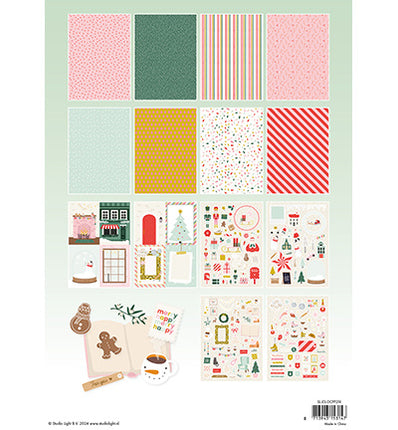 SL Die-cut Designer PP Sweet Christmas Essentials nr.218