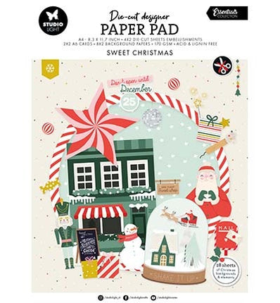 SL Die-cut Designer PP Sweet Christmas Essentials nr.218