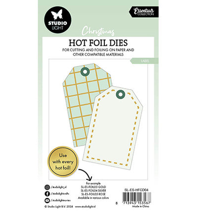 SL Hot Foil Dies Label Essentials nr.04