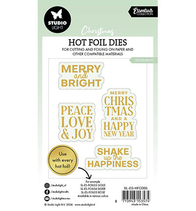 SL Hot Foil Dies Sentiments Essentials nr.05
