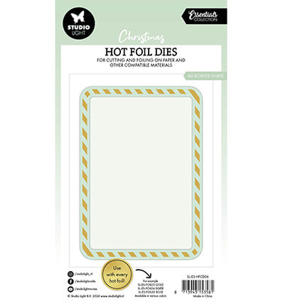 SL Hot Foil Dies A6 Border shape Essentials nr.06