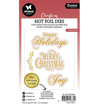 SL Hot Foil Dies Sentiments Essentials nr.09
