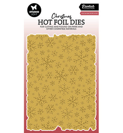 SL Hot Foil Dies Snow background Essentials nr.11