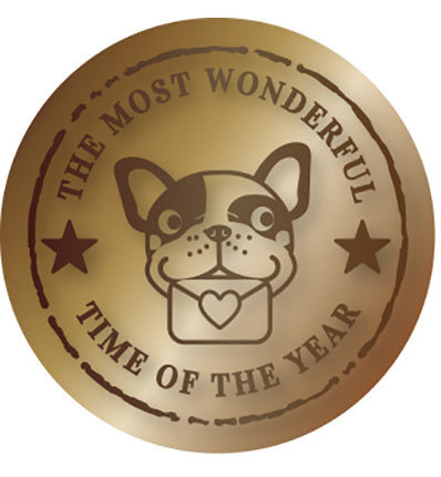 CCL Wax Stamp with handle Most wonderful time Friendz nr.25