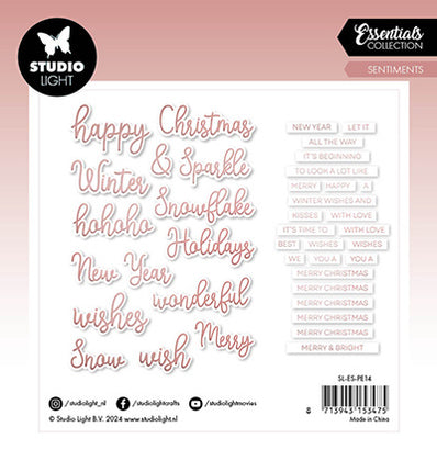 SL Paper Elements Rosegold Sentiments Essentials nr.14