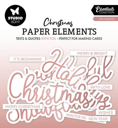 SL Paper Elements Rosegold Sentiments Essentials nr.14