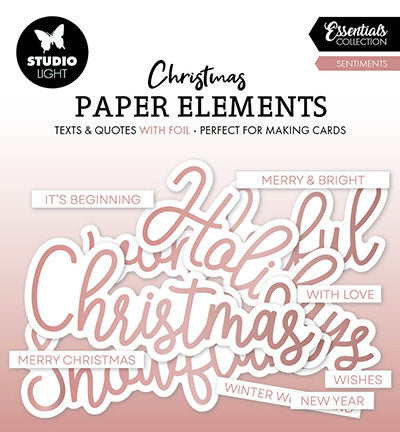 SL Paper Elements Rosegold Sentiments Essentials nr.14