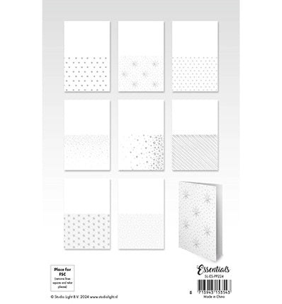 SL Foiled Cards Silver patterns Essentials nr.224