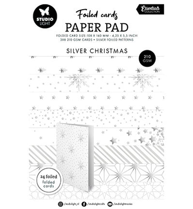 SL Foiled Cards Silver patterns Essentials nr.224