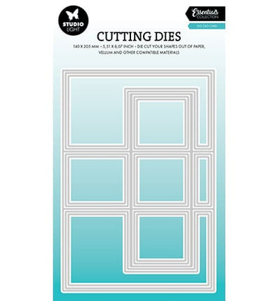SL Cutting Dies Zig-zag card Essentials nr.884
