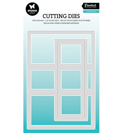SL Cutting Dies Zig-zag card Essentials nr.884