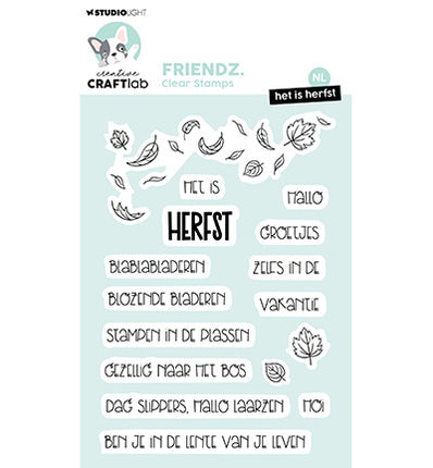 CCL Clear Stamp Het is Herfst Friendz nr.727