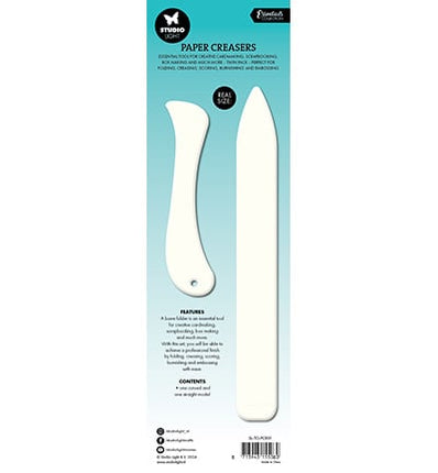SL Paper Creaser straight + curved Tools, Essentials nr.01