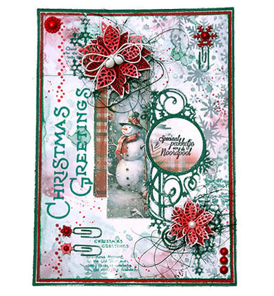 JMA Clear Stamp Christmas mail Festive Nostalgia nr.753
