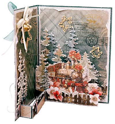 JMA Cutting Die Borders & stars Festive Nostalgia nr.903