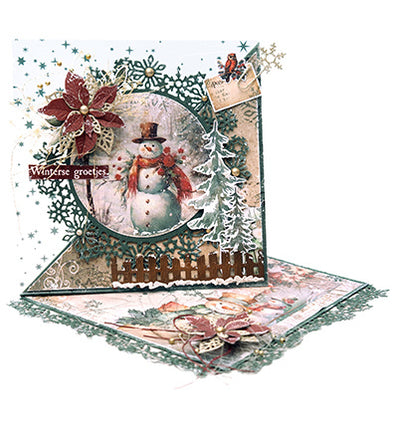 JMA Clear Stamp Christmas mail Festive Nostalgia nr.753