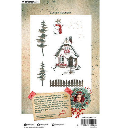 JMA Clear Stamp Winter scenery Festive Nostalgia nr.751