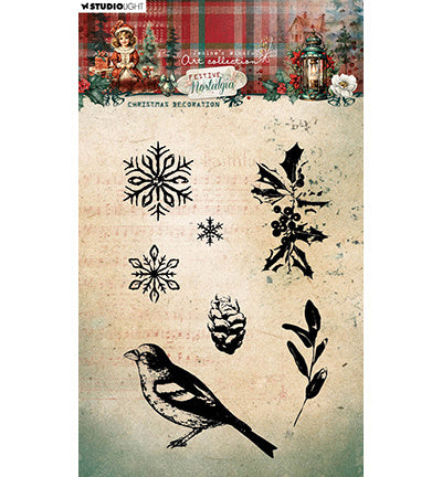 JMA Clear Stamp Christmas decoration Festive Nostalgia nr.752
