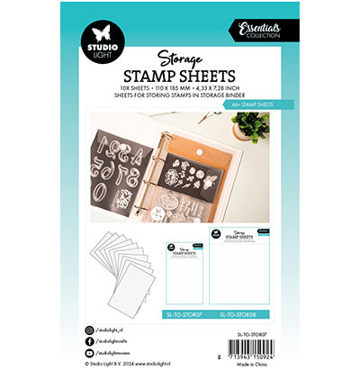 SL Storage Stamp sheet A6+ sheet Essentials nr.07