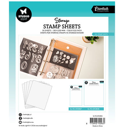 SL Storage Stamp sheet A5+ sheet Essentials nr.08