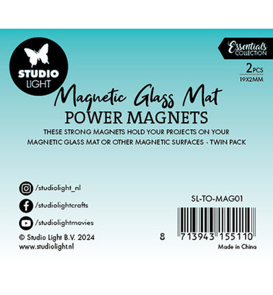 SL Power Magnets for magnetic glass mat Tools, Essentials nr.01