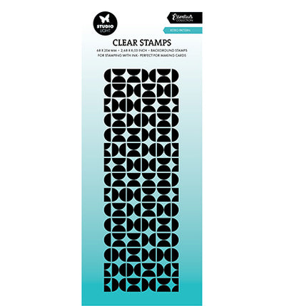 SL Clear Stamp Retro pattern Essentials nr.728