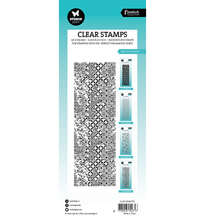 SL Clear Stamp Grungy pattern Essentials nr.731