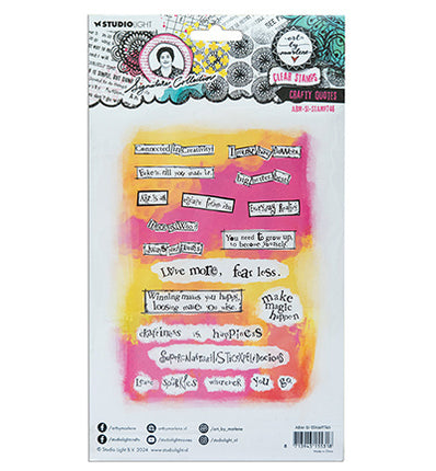 ABM Clear Stamp Crafty quotes Signature Collection nr.746