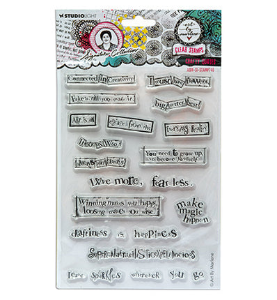 ABM Clear Stamp Crafty quotes Signature Collection nr.746