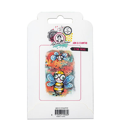ABM Cling Stamp Flying friends Signature Collection nr.749
