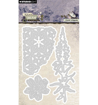 HE Clear Stamp Grid background Nature's Dream 2 nr.720