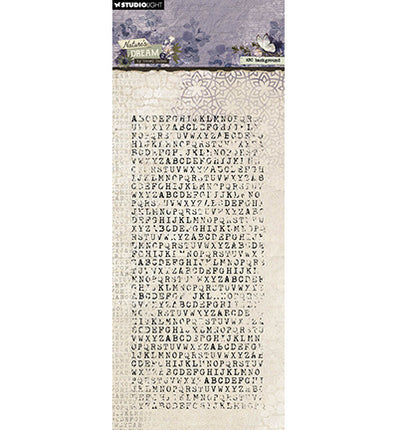 HE Clear Stamp ABC background Nature's Dream 2 nr.721