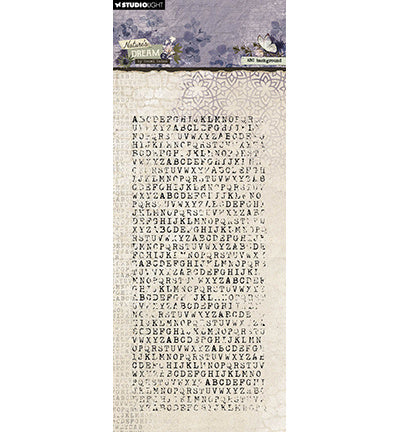 HE Clear Stamp ABC background Nature's Dream 2 nr.721