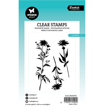 SL Clear Stamp Flowers Essentials nr.743