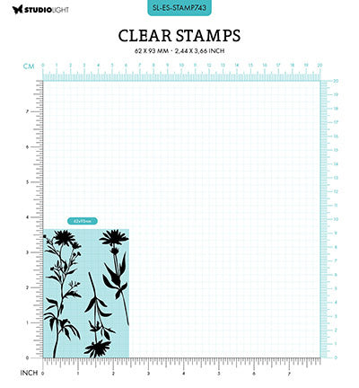 SL Clear Stamp Flowers Essentials nr.743