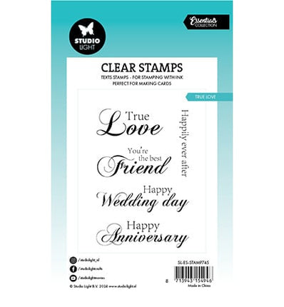 SL Clear Stamp True love Essentials nr.745