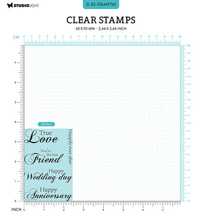 SL Clear Stamp True love Essentials nr.745