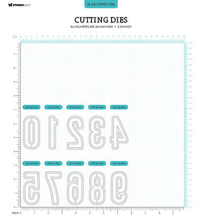 SL Cutting Die Number 2 Essentials nr.919