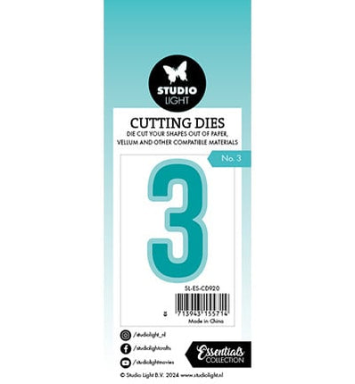 SL Cutting Die Number 3 Essentials nr.920