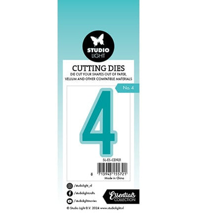 SL Cutting Die Number 4 Essentials nr.921