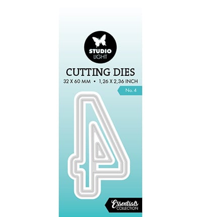 SL Cutting Die Number 4 Essentials nr.921